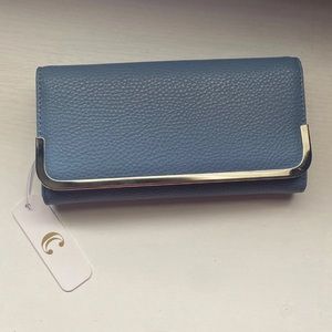 Charming Charlie Blue Bifold Wallet NWT